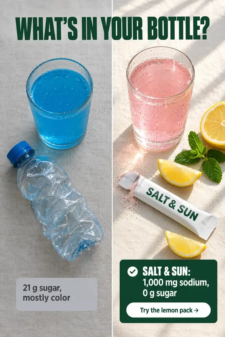 Example ad for a fictional brand